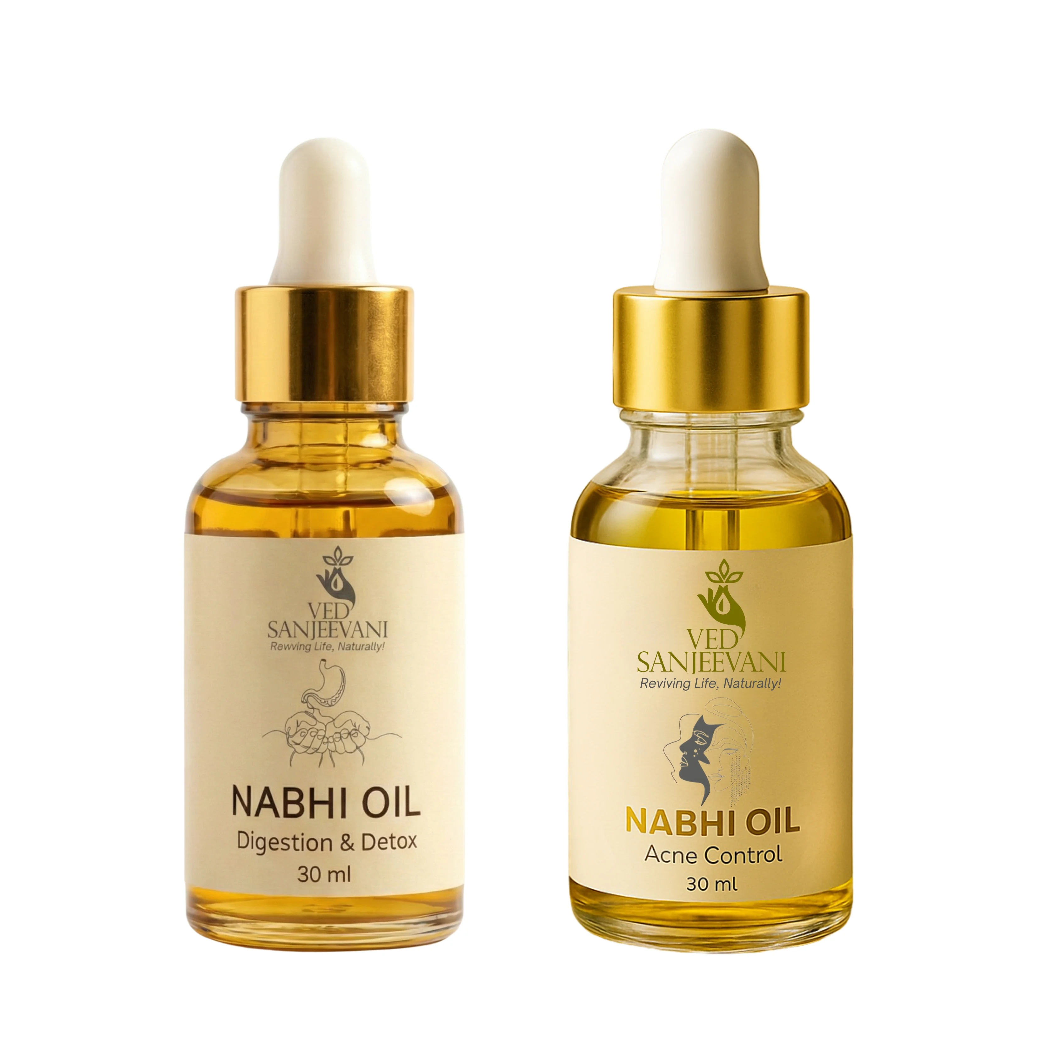 COMBO (Digestion & Detox + Acne Control Nabhi Oil) - Image 4