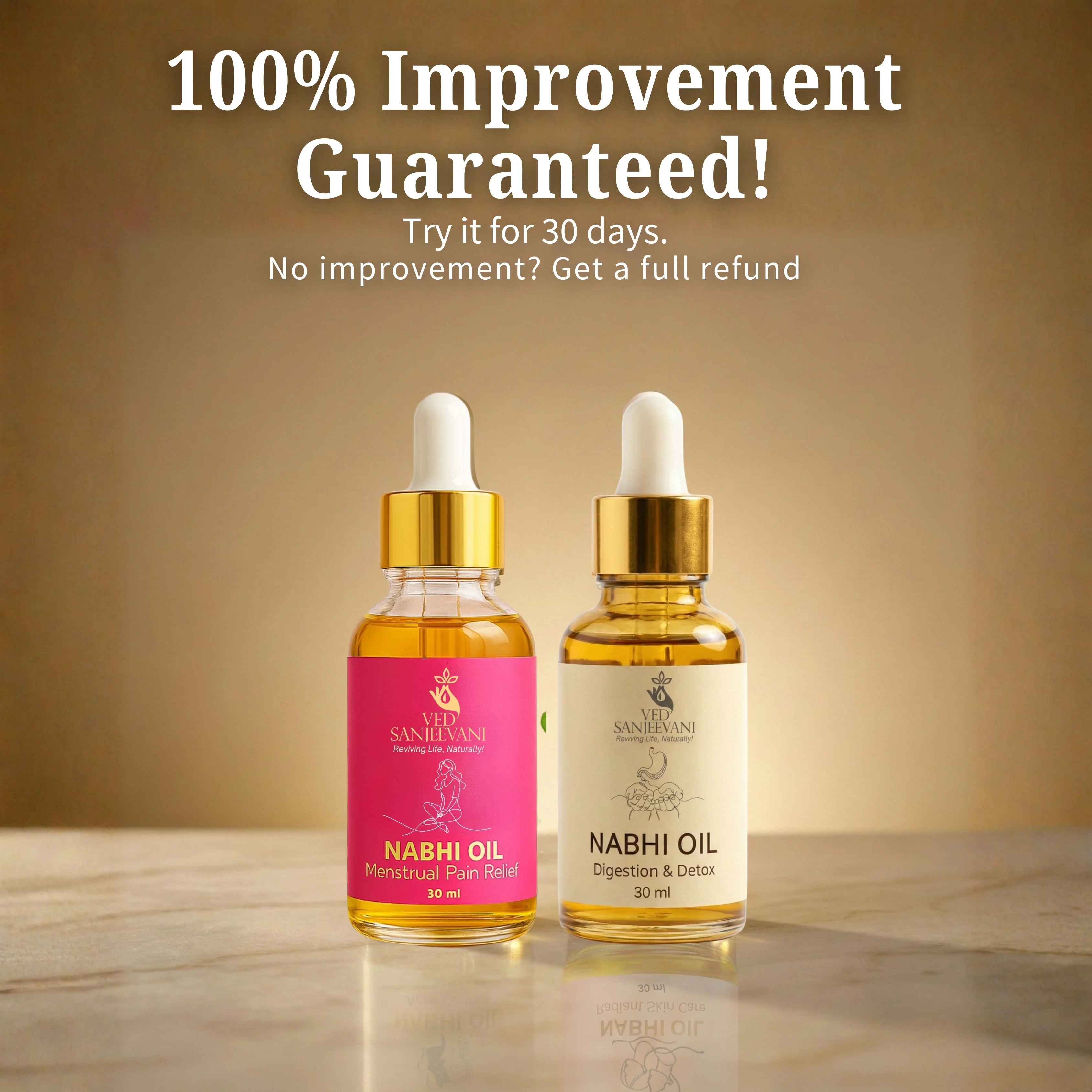 30-Day Menstrual & Digestion Detox Nabhi Oil Program