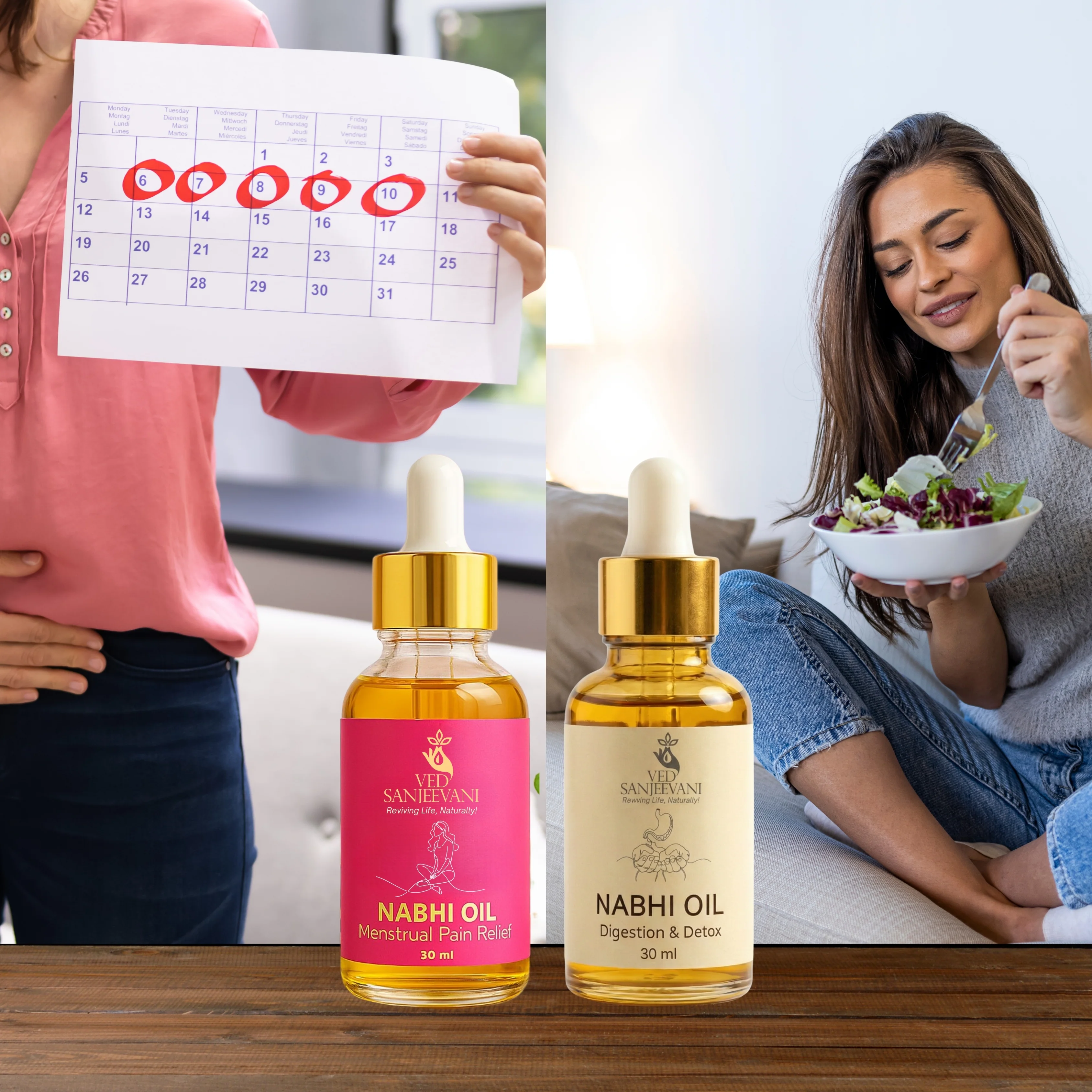 30-Day Menstrual & Digestion Detox Nabhi Oil Program - Image 2