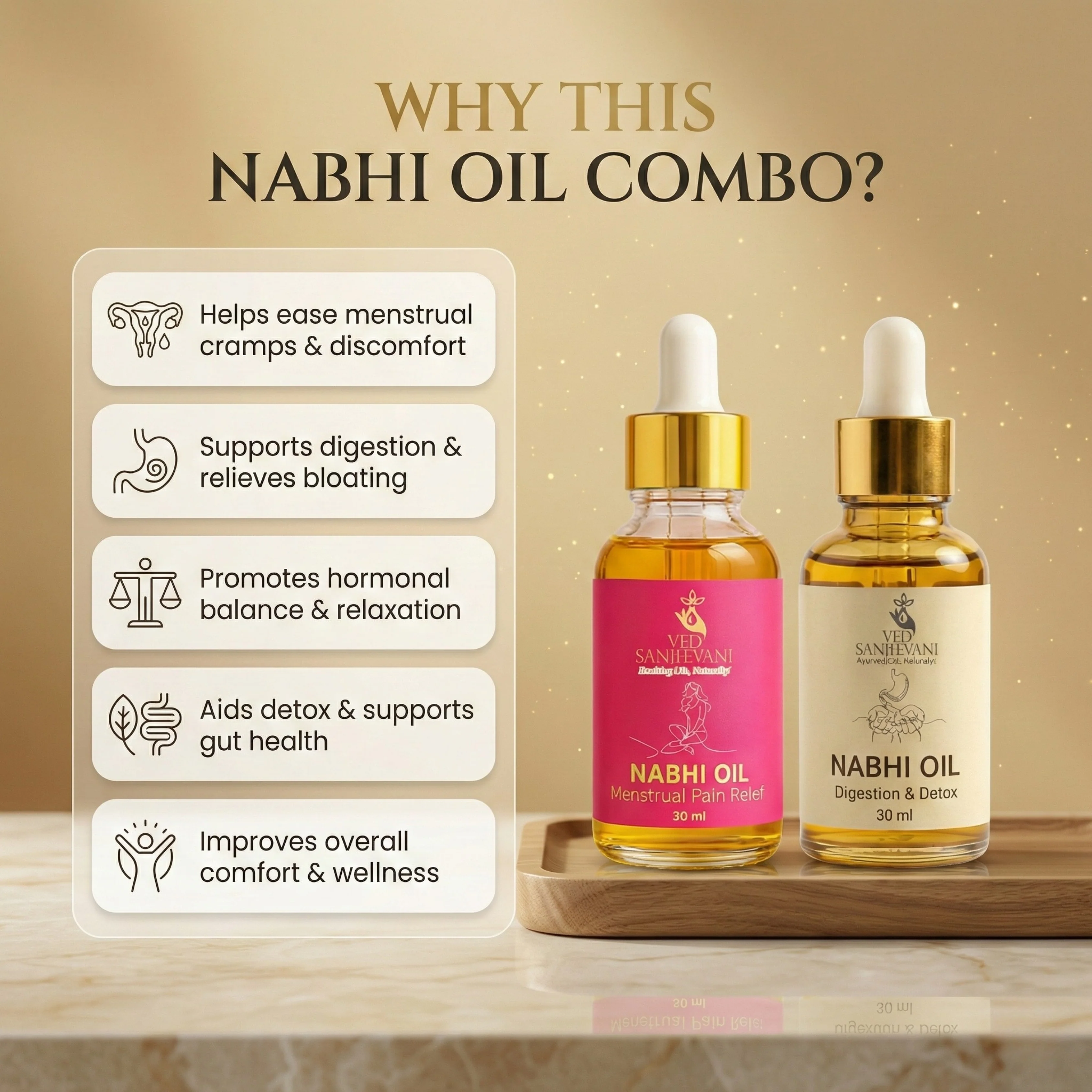 30-Day Menstrual & Digestion Detox Nabhi Oil Program - Image 4