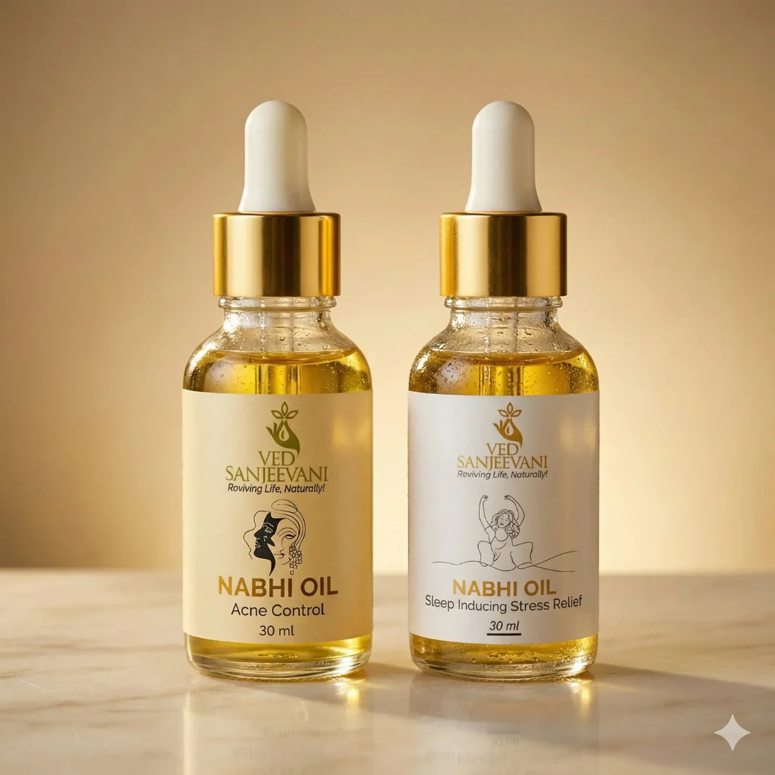 COMBO – Sleep Inducing & Acne Control Nabhi Oils