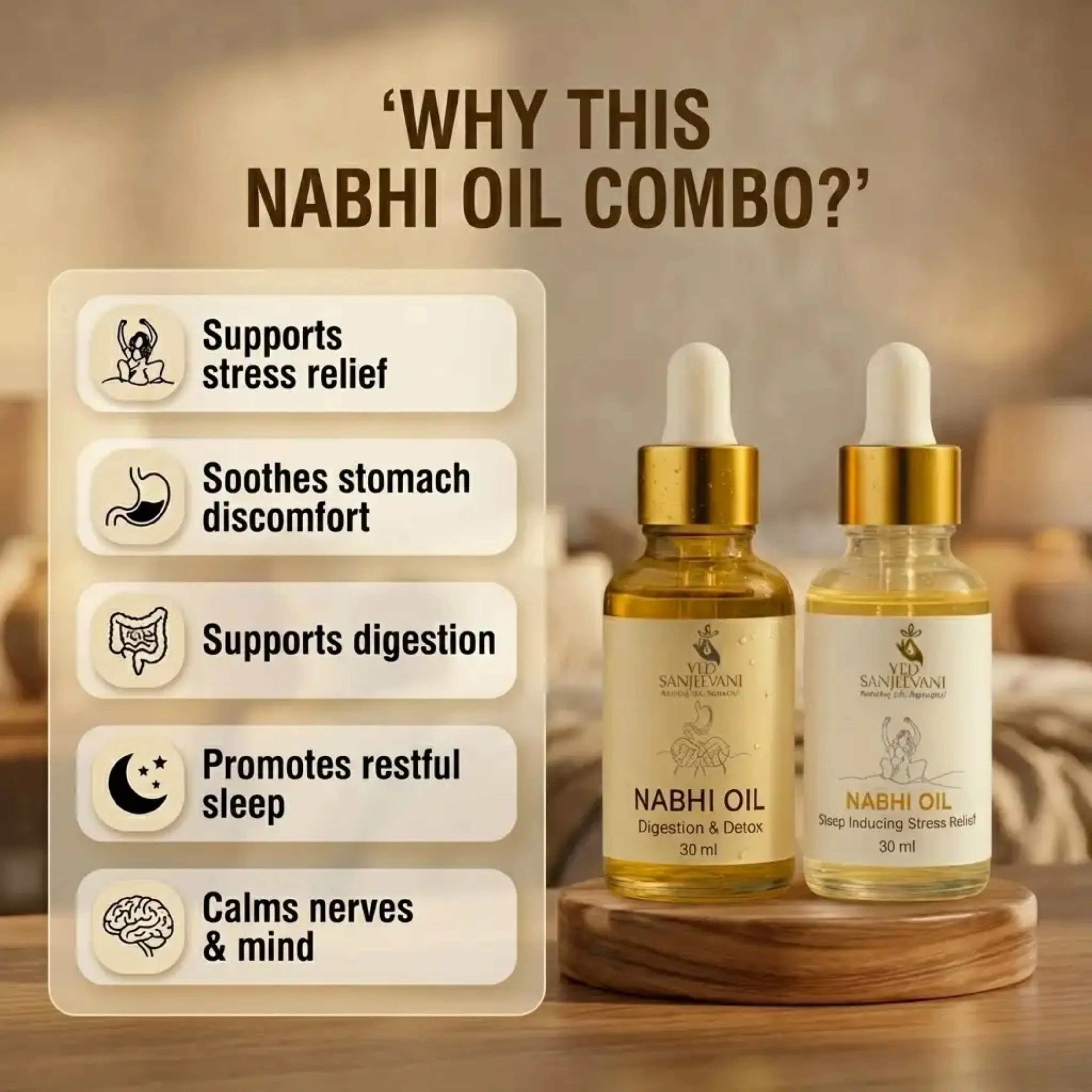 COMBO – Digestion Detox & Sleep Inducing Nabhi Oils - Image 5