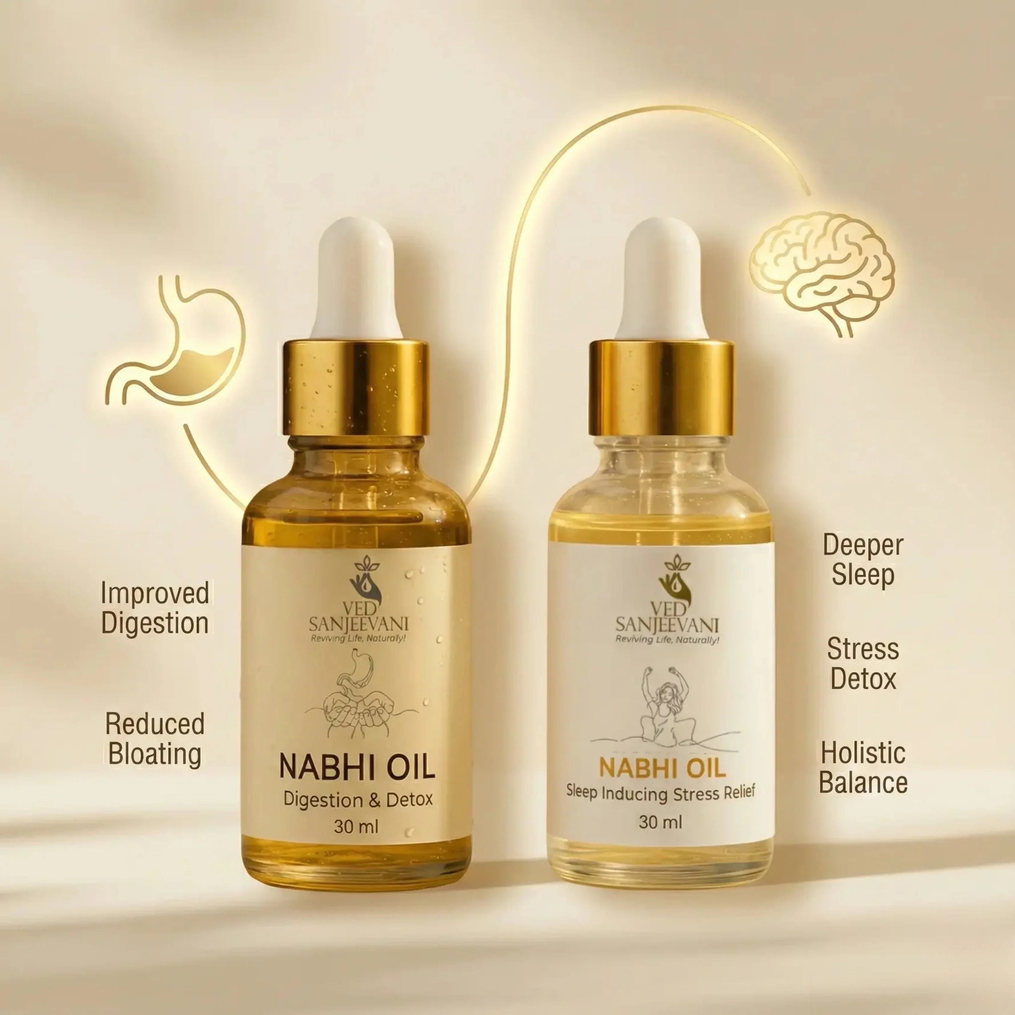 COMBO – Digestion Detox & Sleep Inducing Nabhi Oils - Image 4