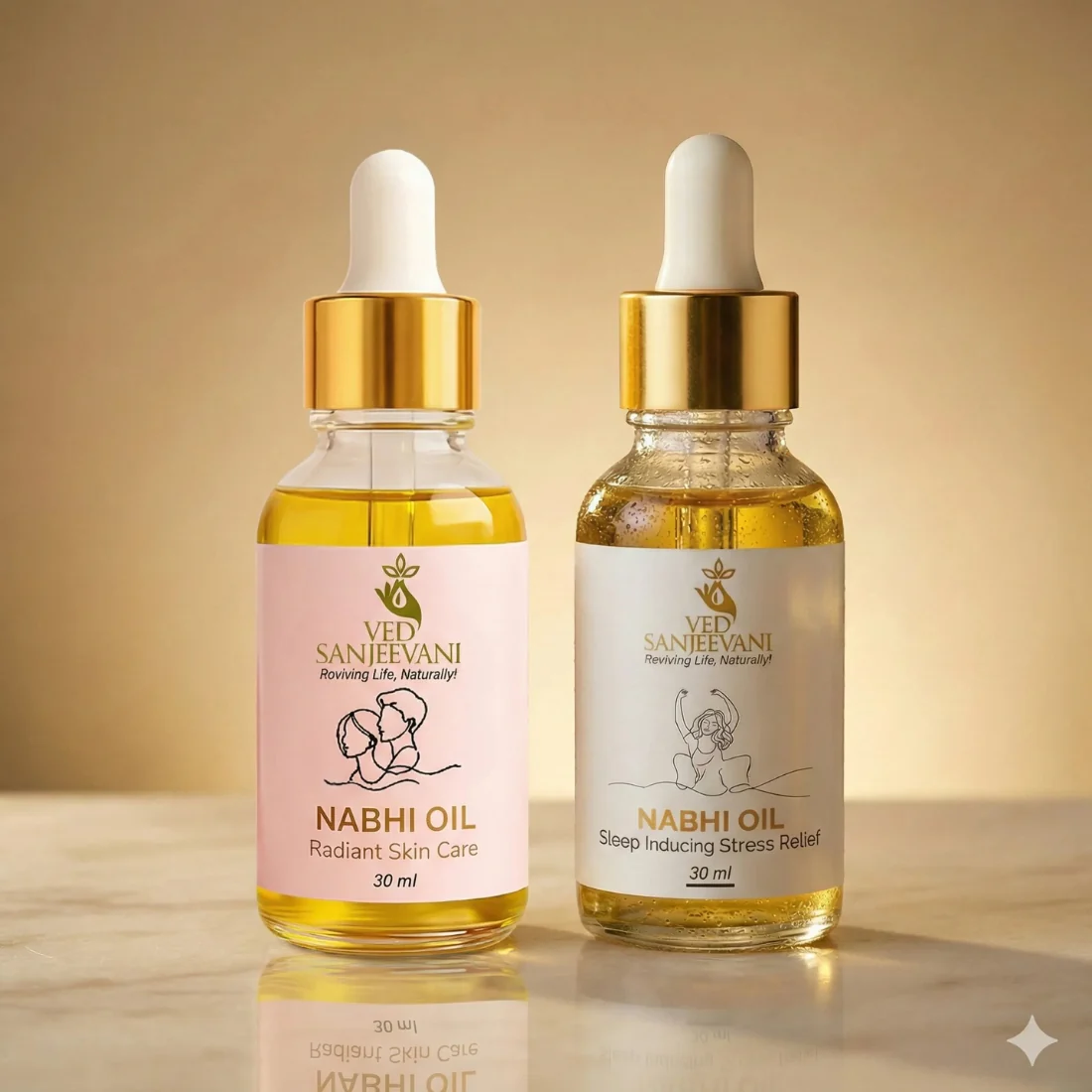 COMBO – Sleep Inducing & Radiant Skin Care Nabhi Oils