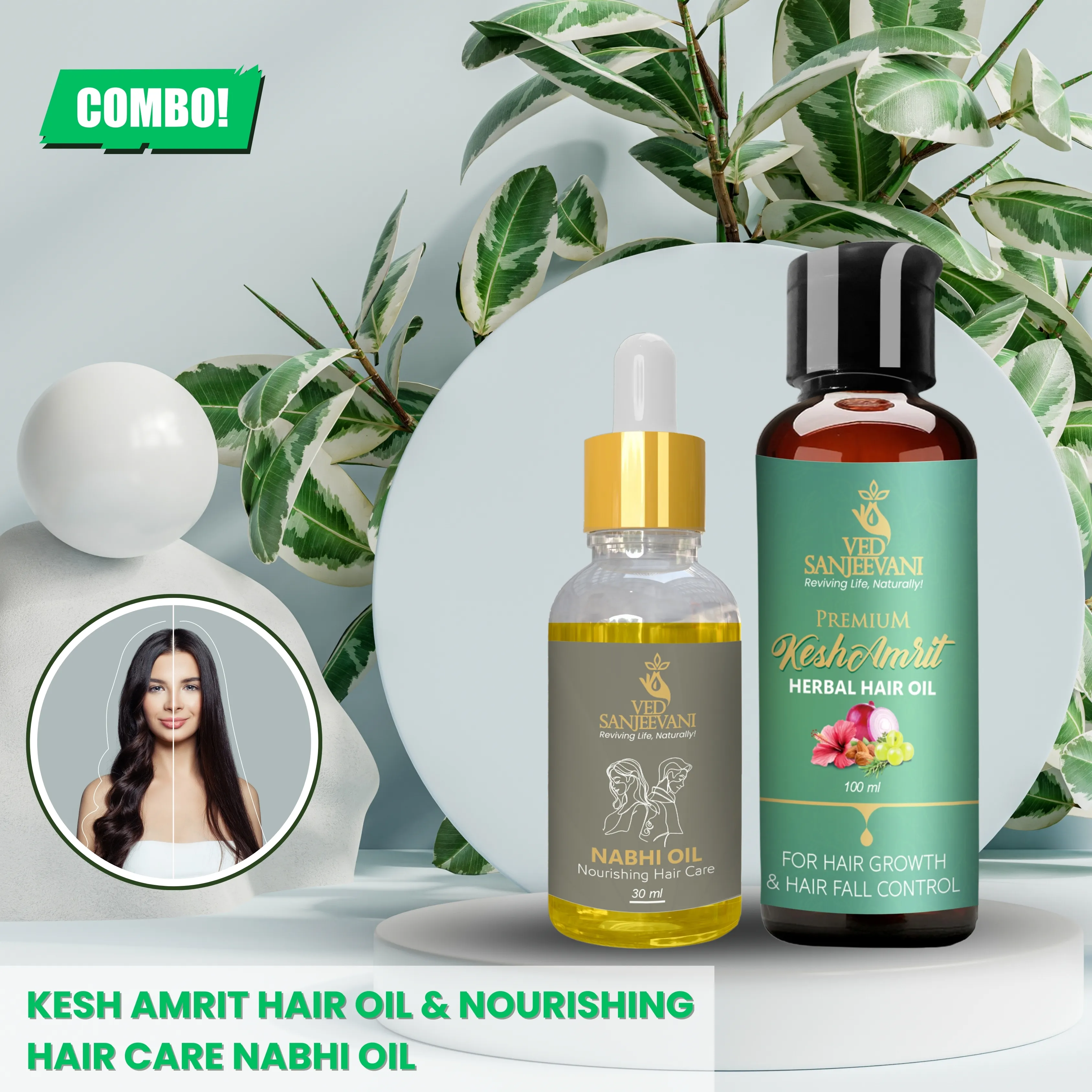 COMBO(Kesh Amrit hair oil +  Nourishing Hair Care Nabhi oil ) - Image 5