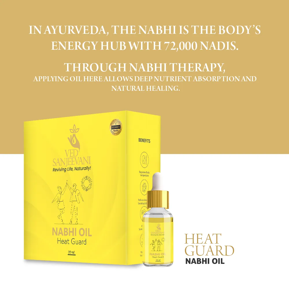 Heat Guard Nabhi Oil - Image 2