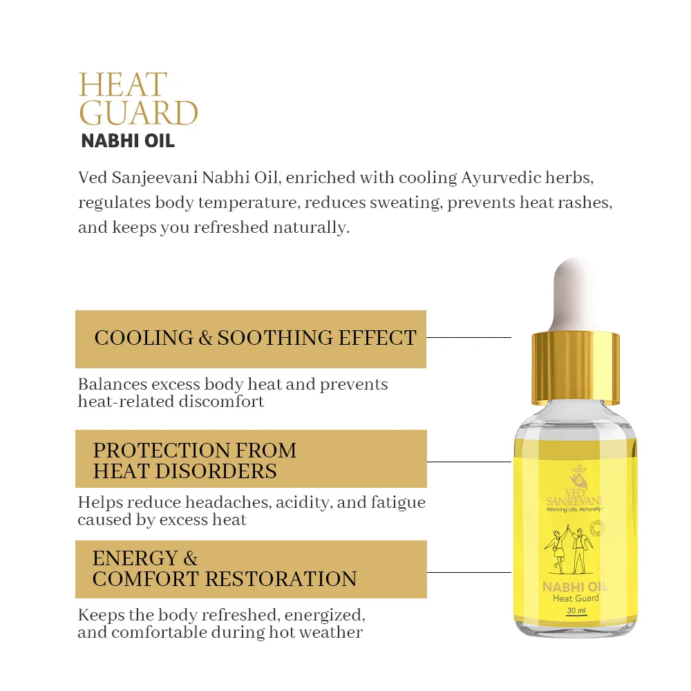 Heat Guard Nabhi Oil - Image 3