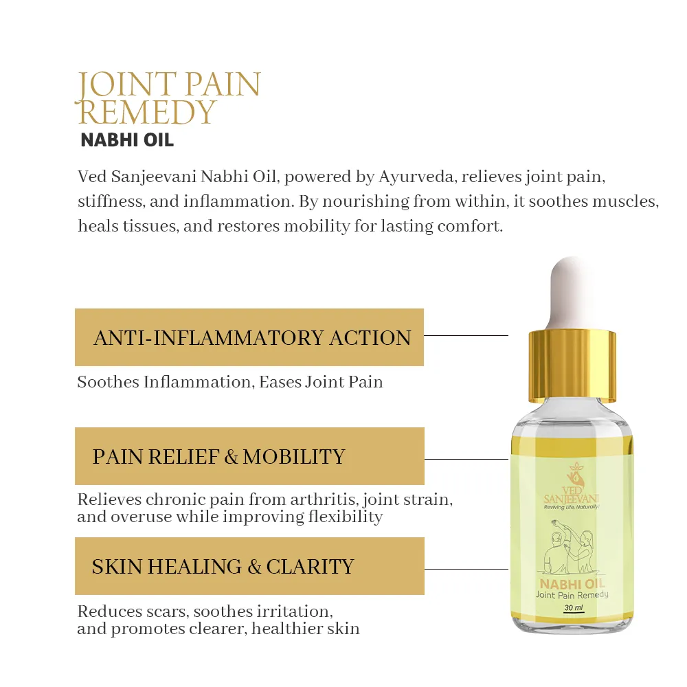 Joint Pain Remedy Nabhi Oil - Image 3