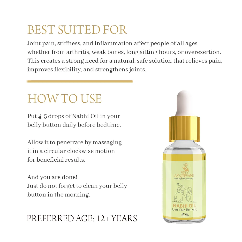 Joint Pain Remedy Nabhi Oil - Image 5