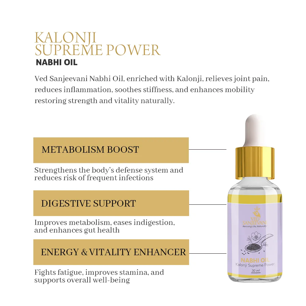 Kalonji Supreme Power Nabhi oil - Image 3