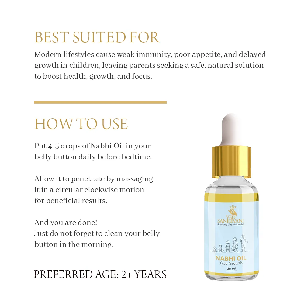 Kids Growth Nabhi Oil - Image 5