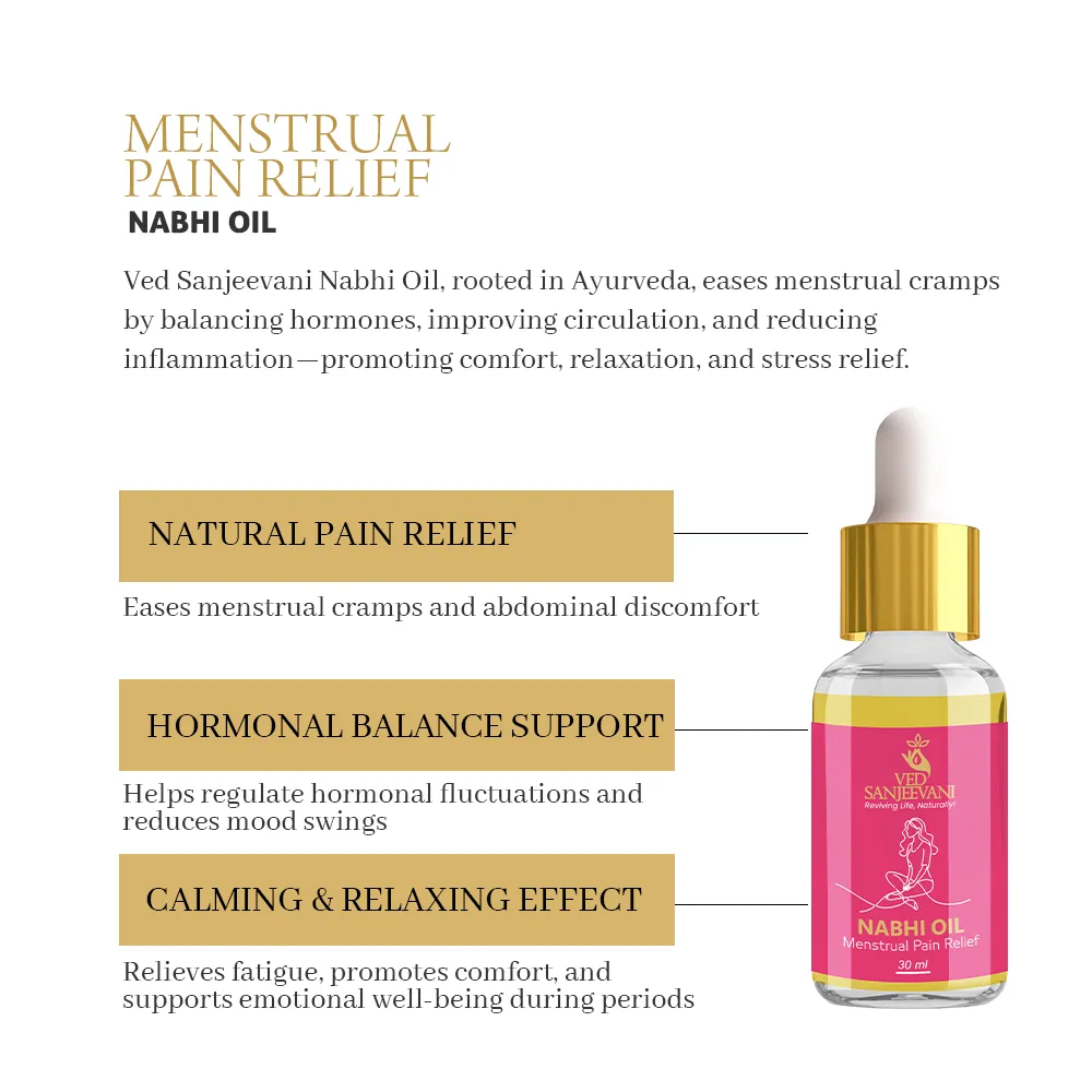 Menstrual Pain Relief Nabhi Oil - Image 3