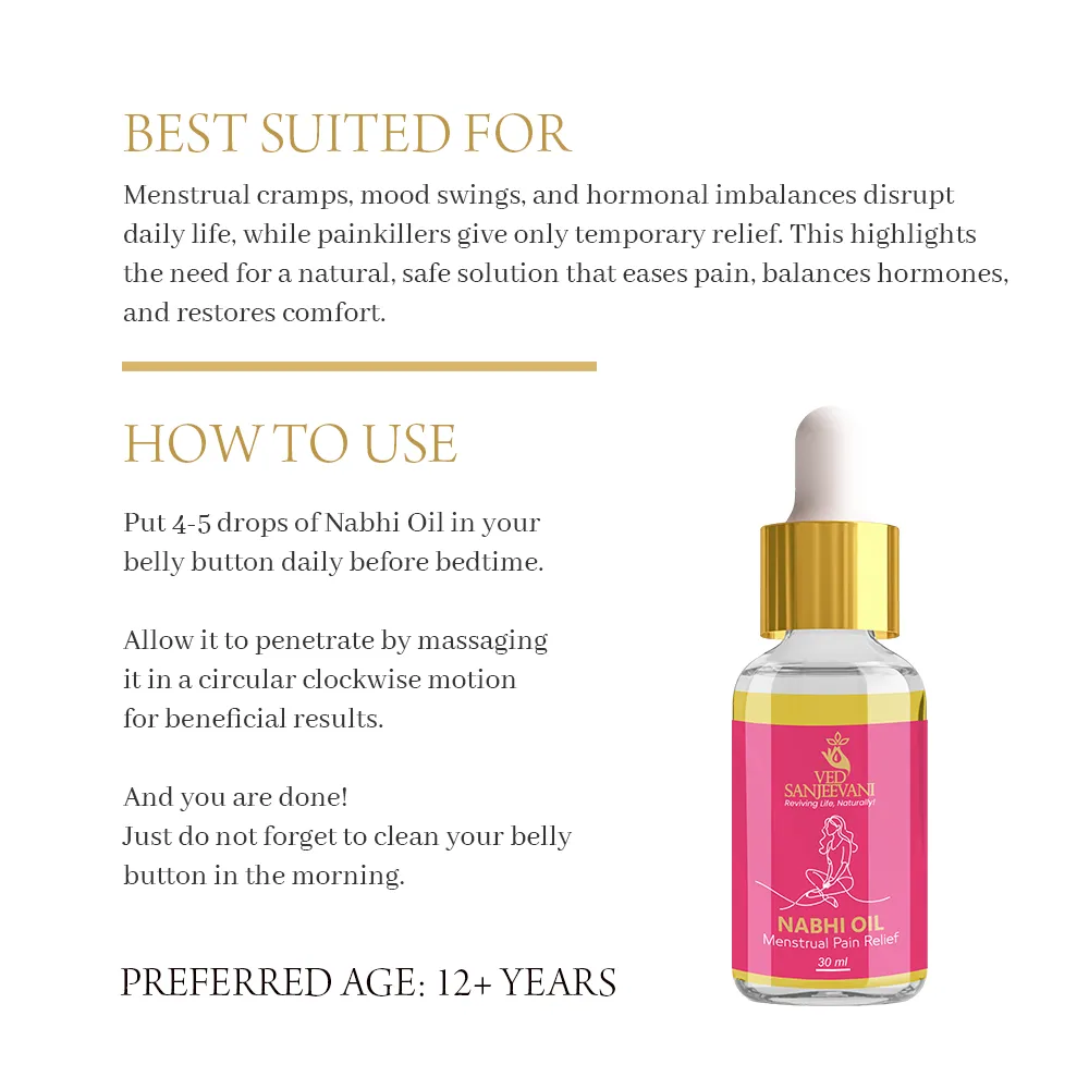 Menstrual Pain Relief Nabhi Oil - Image 5
