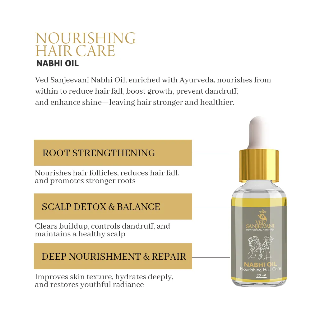 Nourishing Hair Care Nabhi Oil - Image 3