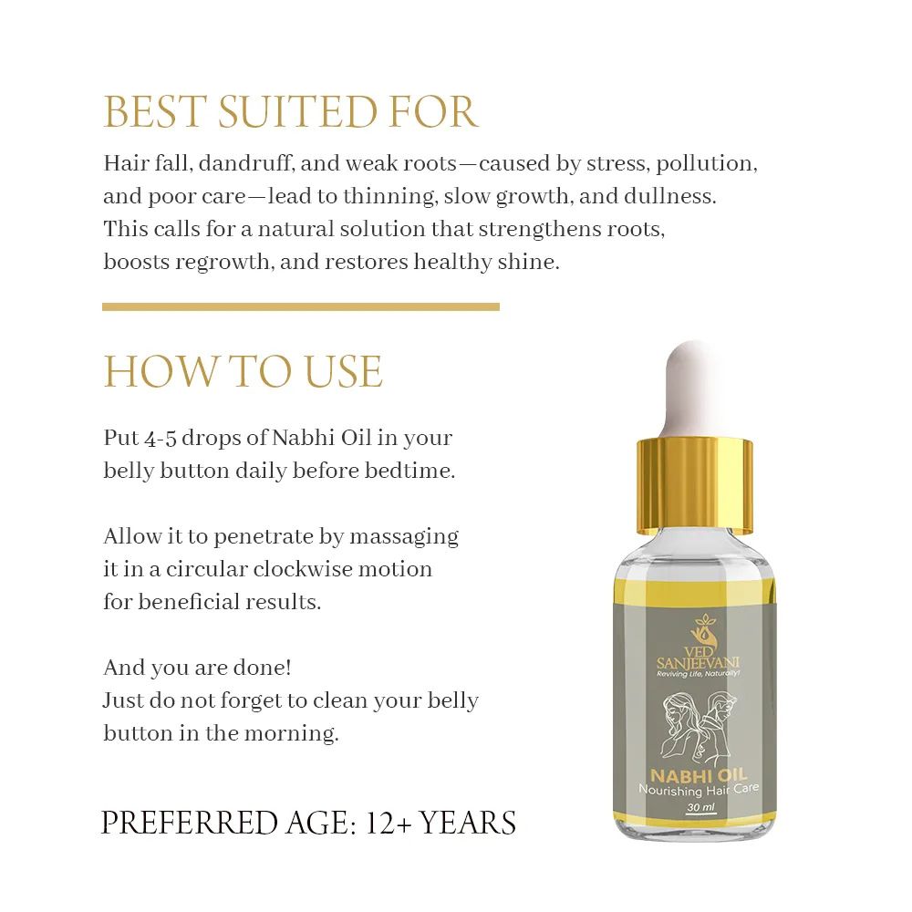 Nourishing Hair Care Nabhi Oil - Image 5