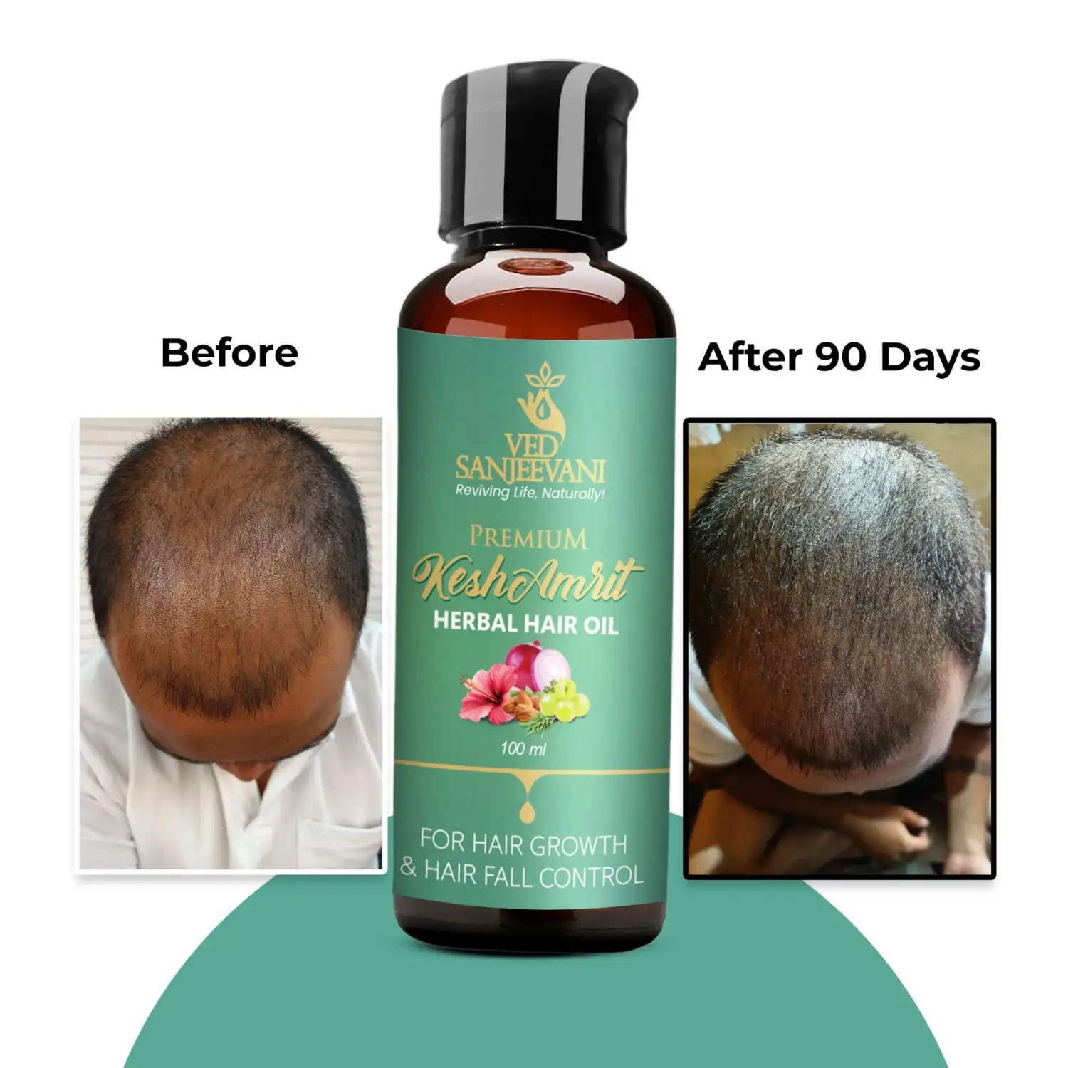 Kesh Amrit Herbal Hair Oil – Nectar for Hair - Image 8