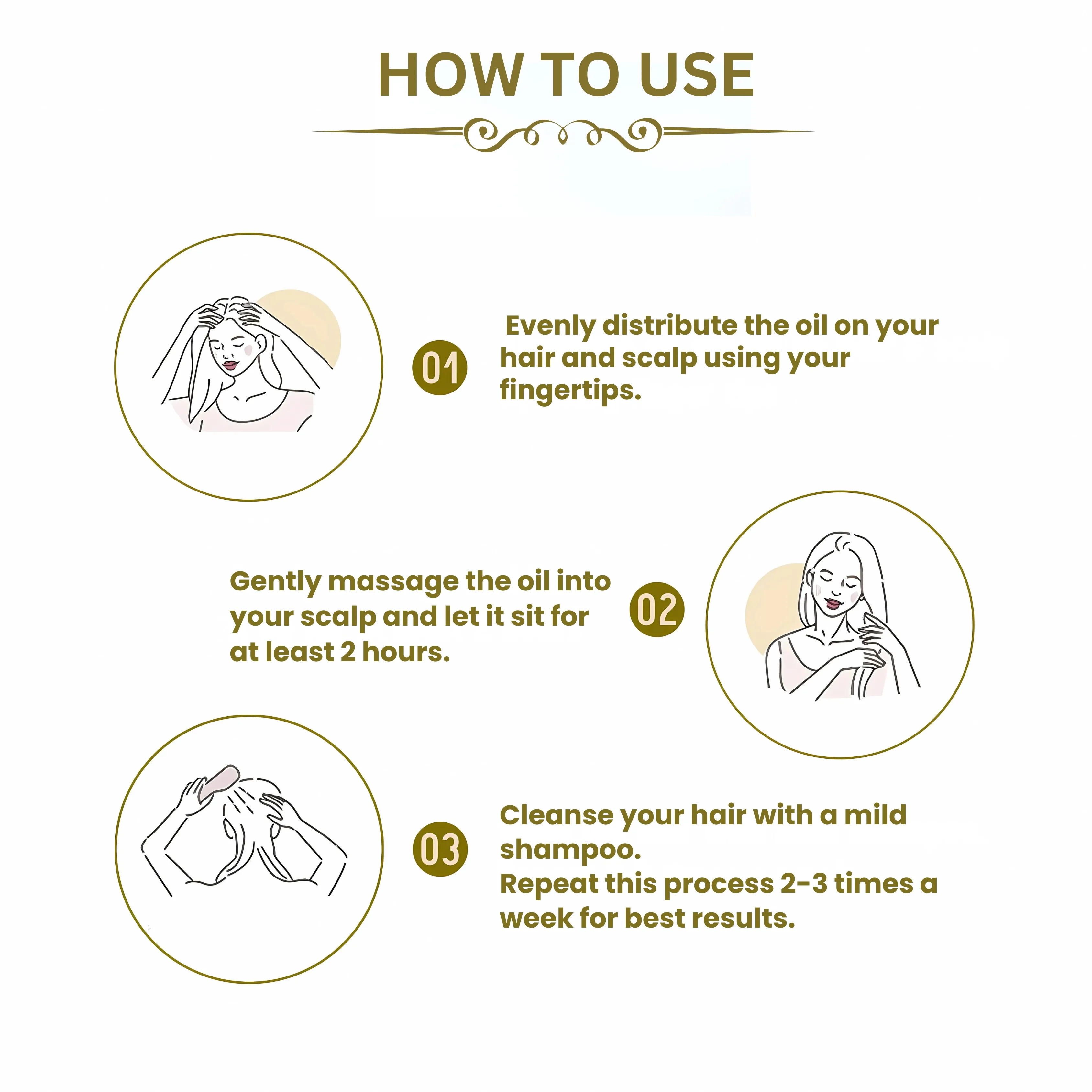 Maha Bhringraj Herbal Hair Oil – for Thicker, Stronger Locks - Image 5