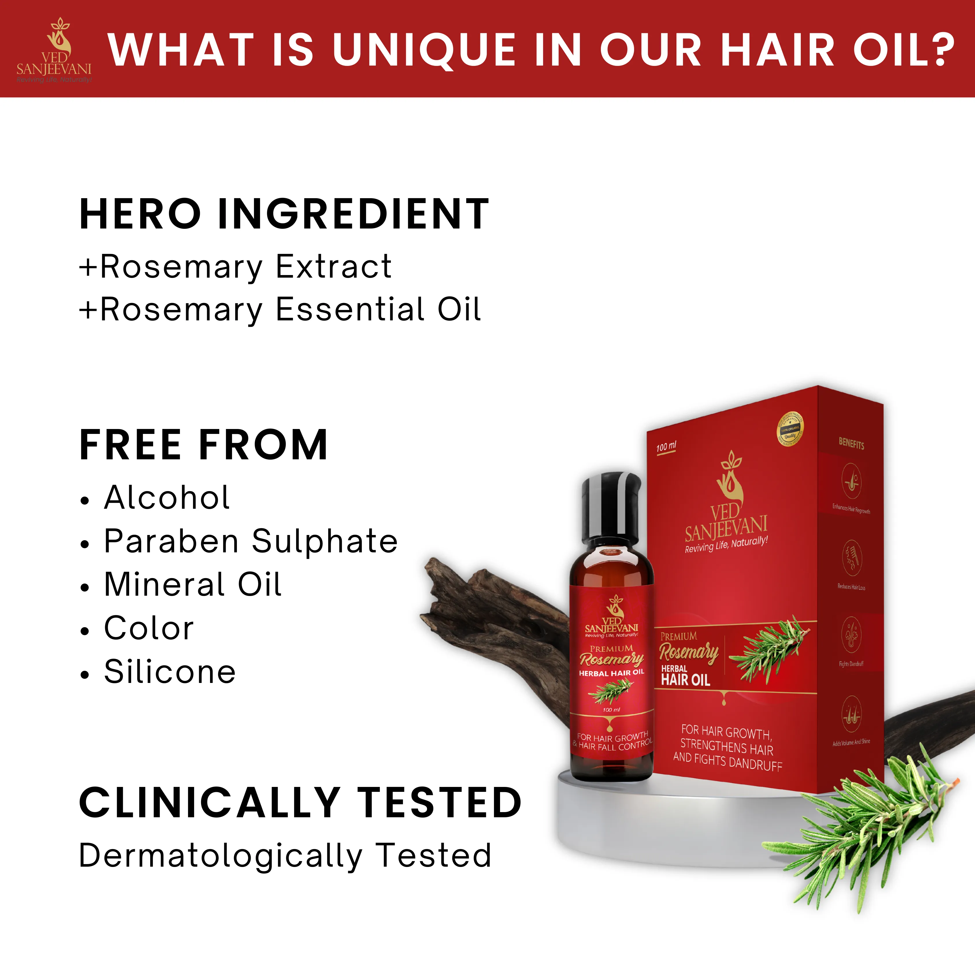 Rosemary Hair Oil for Hair Growth & Scalp Health - Image 5