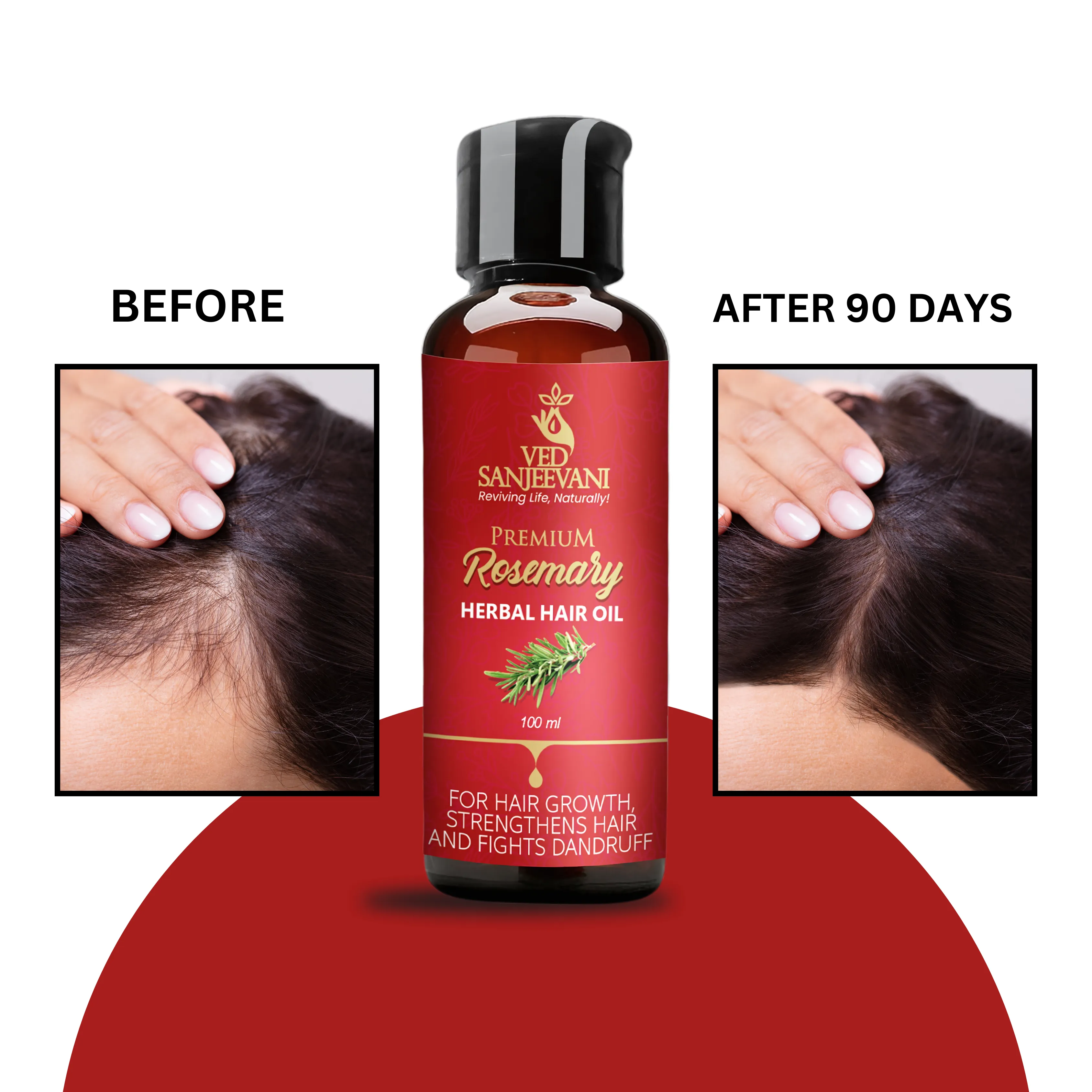 Rosemary Hair Oil for Hair Growth & Scalp Health - Image 7