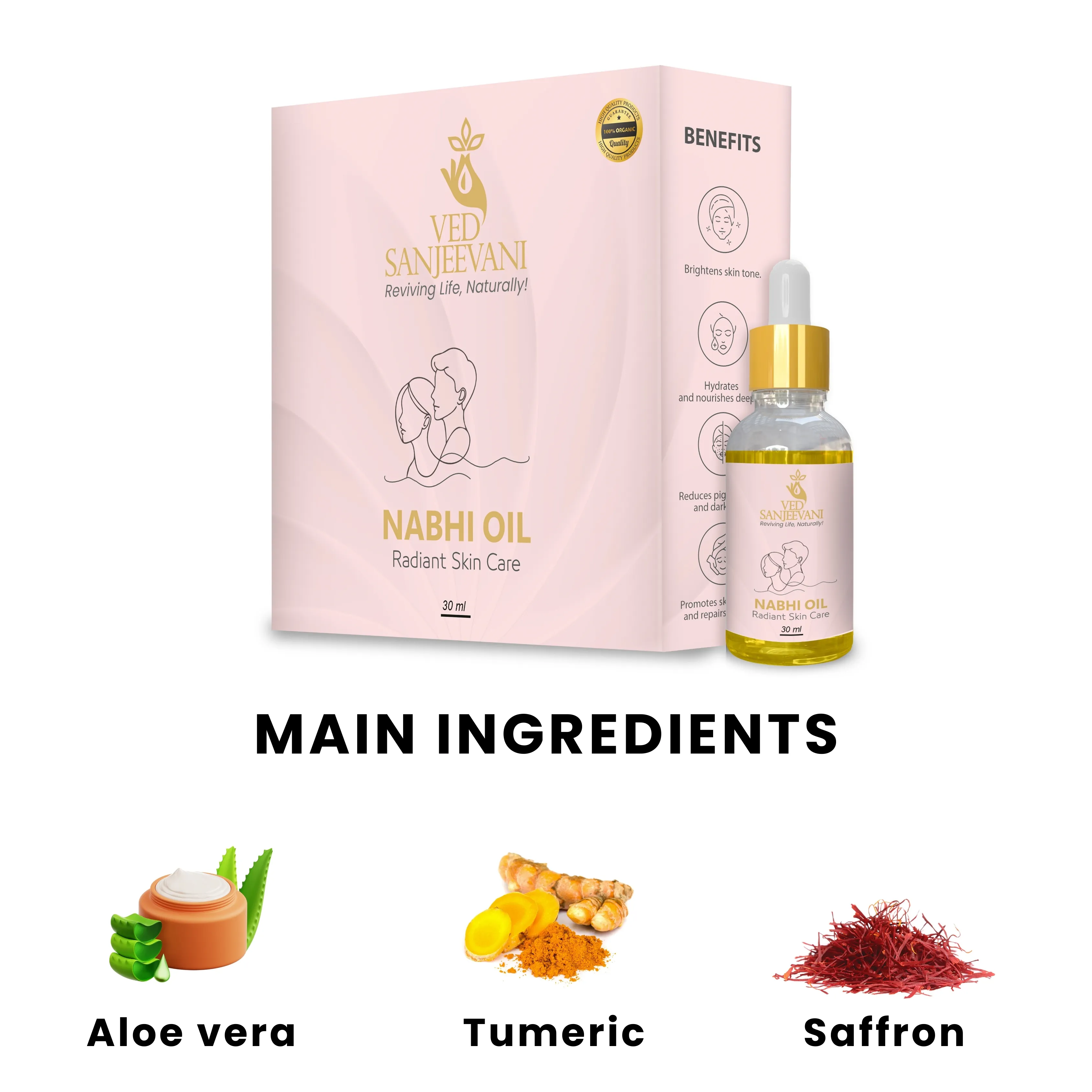 Radiant Skin Care Nabhi Oil - Image 4
