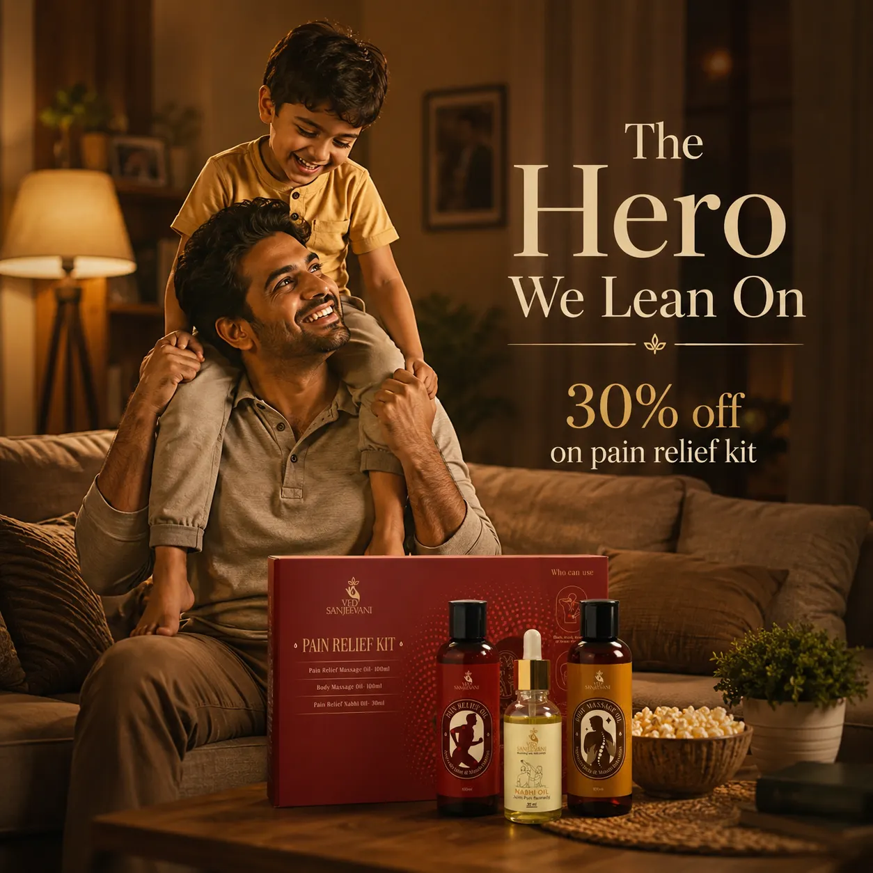 Ved Sanjeevani Pain Relief Kit