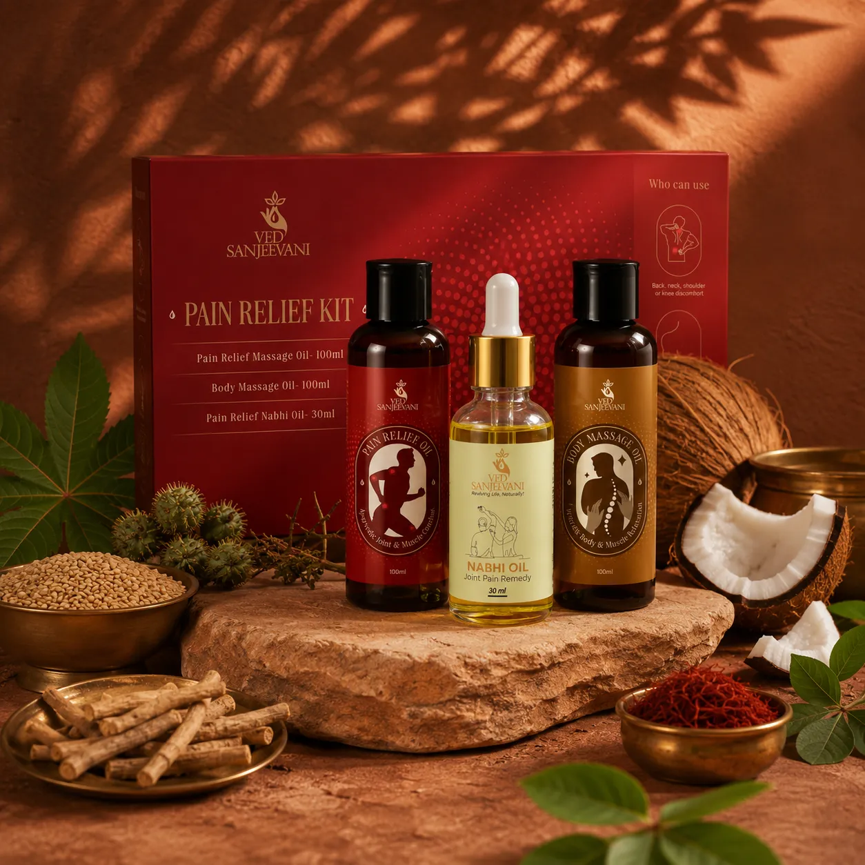 Ved Sanjeevani Pain Relief Kit - Image 2