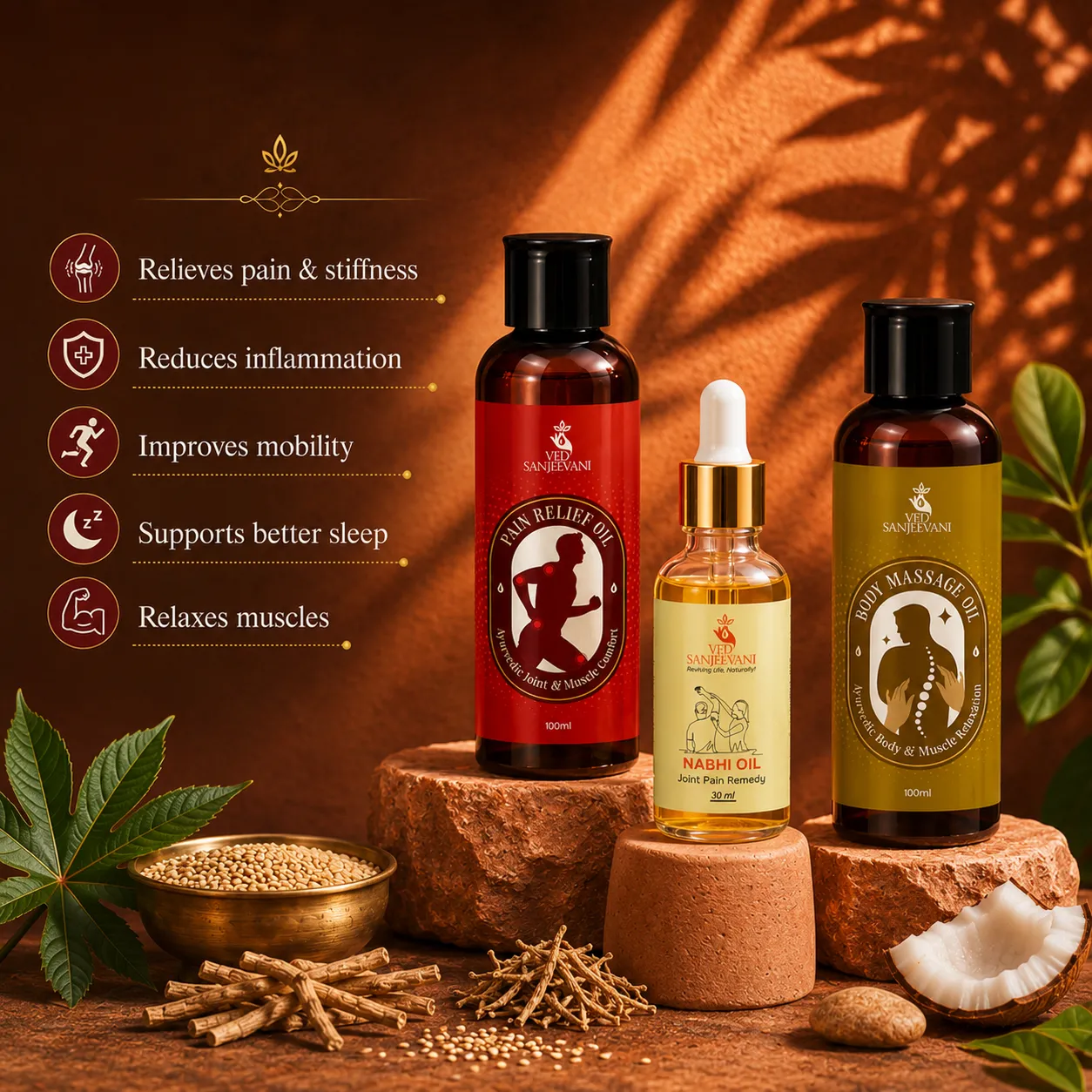 Ved Sanjeevani Pain Relief Kit - Image 6
